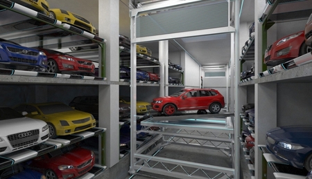 Roadway stacking