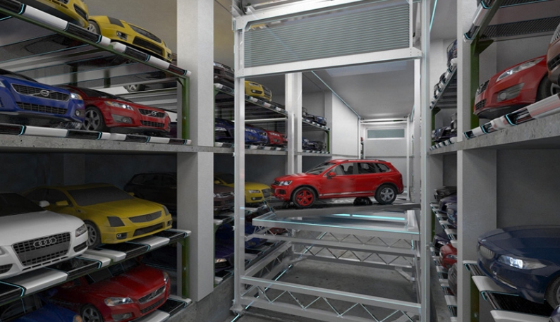 Roadway stacking