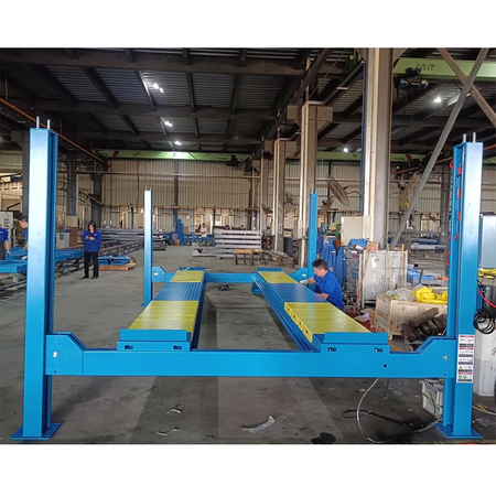 4 5T Hydraulic Four Post Lift for Computerized Wheel Alignment